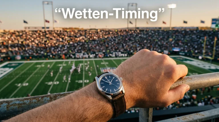 NFL Wetten Timing – Wann die besten Quoten entstehen
